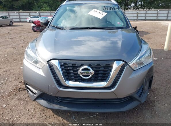 3N1CP5CU3JL530670 2018 NISSAN KICKS Gray Instrument cluster view