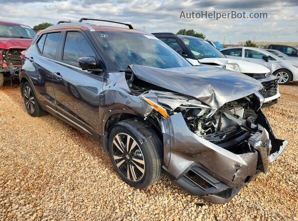 3N1CP5CU4JL500965 2018 NISSAN KICKS Gray წინა მარჯვენა