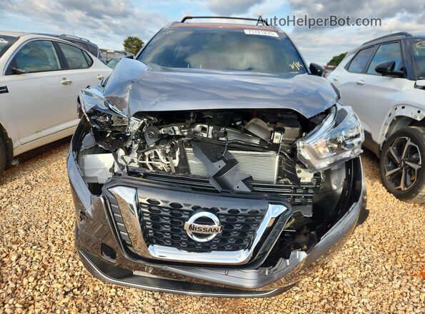 3N1CP5CU4JL500965 2018 NISSAN KICKS Gray წინა ხედი