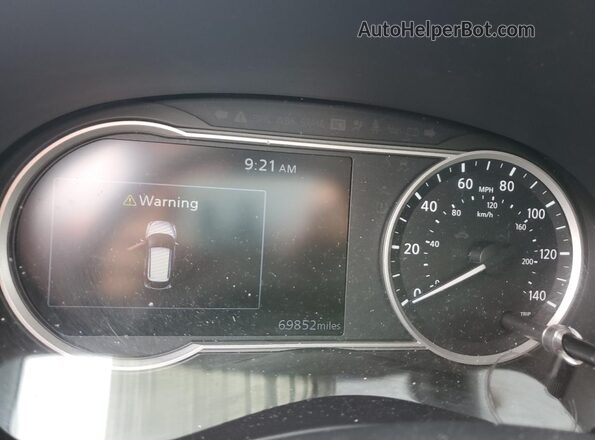3N1CP5CU4JL534162 2018 NISSAN KICKS Серебряный Вид щитка приборов
