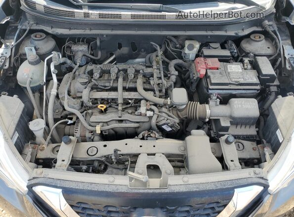 3N1CP5CU8JL521916 2018 NISSAN KICKS Gray ძრავის განყოფილების ხედი
