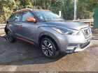 2019 Nissan Kicks Sr Серый vin: 3N1CP5CU9KL540301