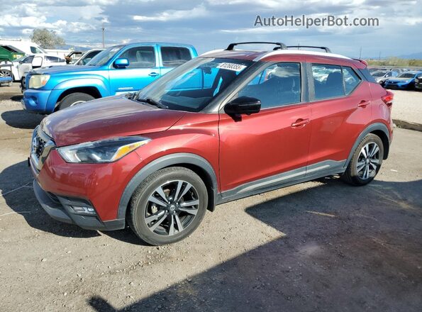 3N1CP5CUXJL511145 2018 NISSAN KICKS Red Przód lewy