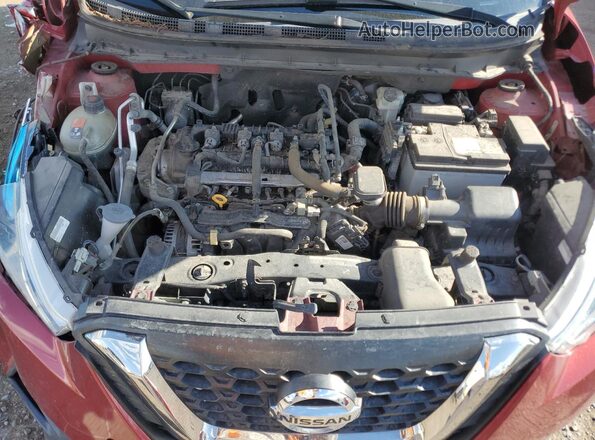3N1CP5CUXJL511145 2018 NISSAN KICKS Red Widok wnętrza z tyłu