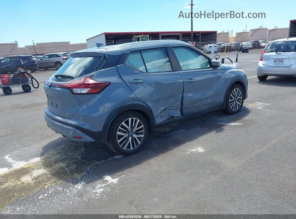 3N1CP5CV0ML494174 2021 NISSAN KICKS Gray Задня права чверть