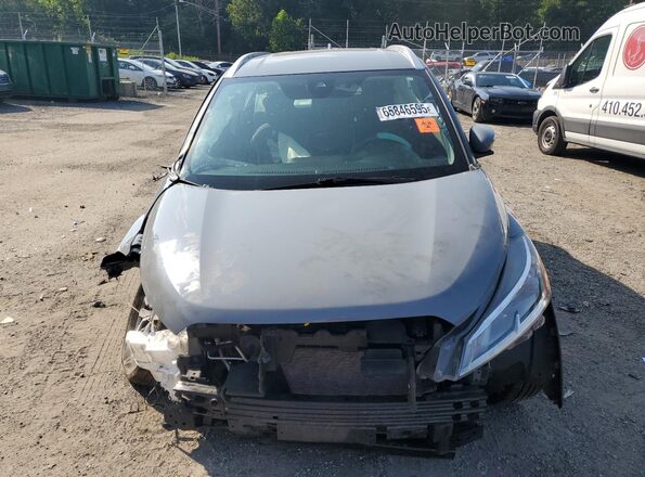 3N1CP5CV3ML472931 2021 NISSAN KICKS Gray წინა ხედი