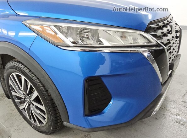 3N1CP5CV3ML518564 2021 NISSAN KICKS Blue 