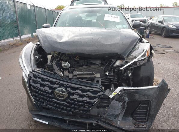 3N1CP5CV6ML500463 2021 NISSAN KICKS Black Front view