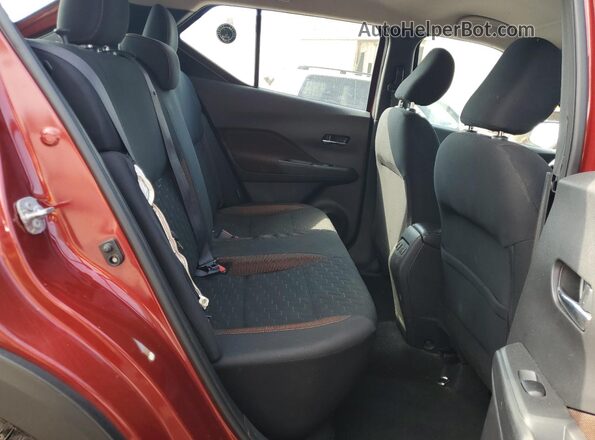 3N1CP5DV5ML566727 2021 NISSAN KICKS Красный Вид задней части салона