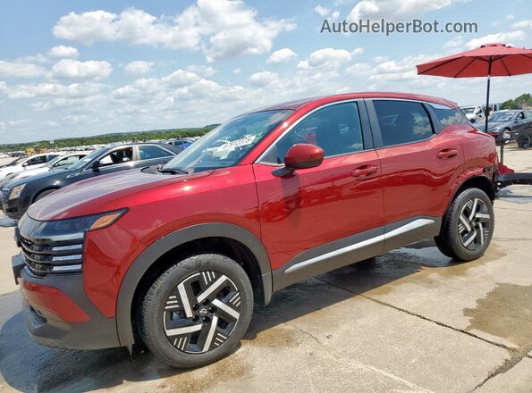 3N8AP6CA7SL319381 2025 NISSAN KICKS Темно-бордовый Передняя левая четверть