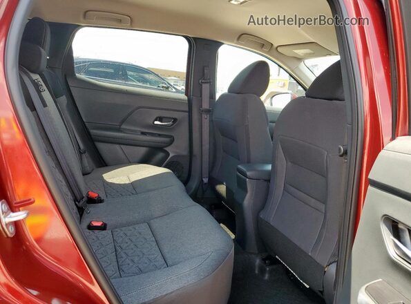 3N8AP6CA7SL319381 2025 NISSAN KICKS Темно-бордовый Вид задней части салона