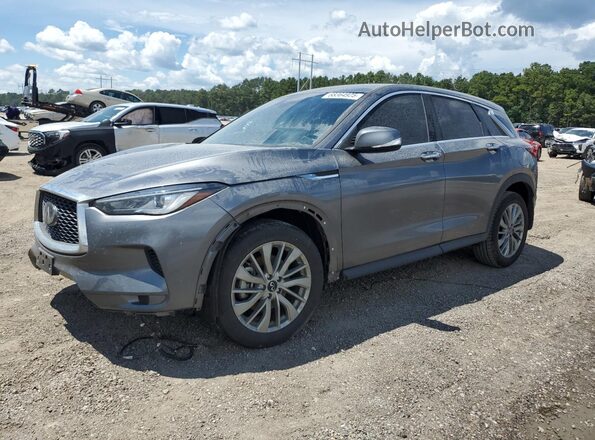 3PCAJ5AA0PF113710 2023 INFINITI QX50 Серый Передняя левая четверть
