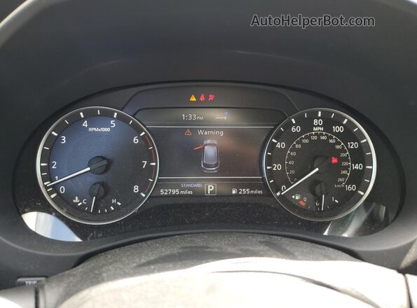 3PCAJ5AA0PF113710 2023 INFINITI QX50 Серый Вид щитка приборов