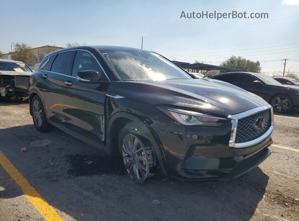 3PCAJ5AB6SF101854 2025 INFINITI QX50 Black Przód prawy