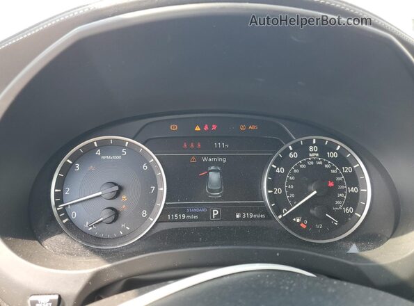 3PCAJ5AB6SF101854 2025 INFINITI QX50 Black Widok zestawu wskaźników