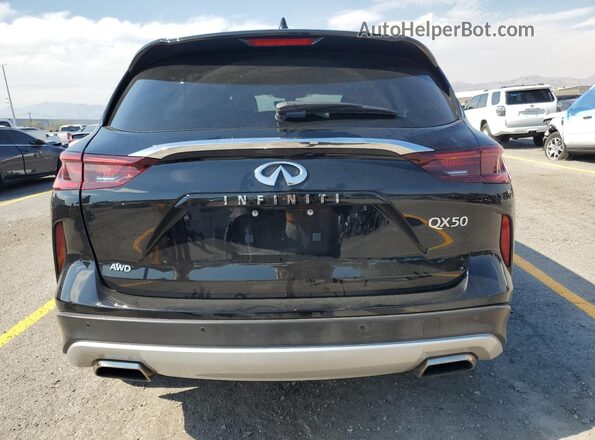 3PCAJ5AB6SF101854 2025 INFINITI QX50 Black Widok z tyłu