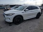 2023 Infiniti Qx50 Luxe White vin: 3PCAJ5BA2PF103582
