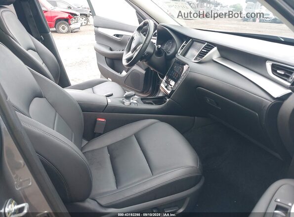 3PCAJ5BA3MF124453 2021 INFINITI QX50 Gray Front interior view