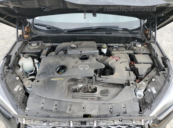 3PCAJ5BB3MF109847 2021 INFINITI QX50 Black Widok komory silnika