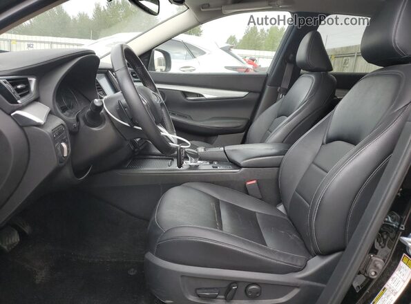 3PCAJ5BB3MF109847 2021 INFINITI QX50 Black Widok wnętrza z przodu