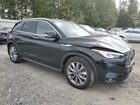2021 Infiniti Qx50 Luxe Black vin: 3PCAJ5BB3MF109847