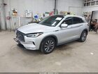 2021 Infiniti Qx50 Luxe Awd Серебряный vin: 3PCAJ5BB4MF119285