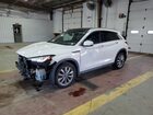2022 Infiniti Qx50 Luxe White vin: 3PCAJ5BBXNF118546