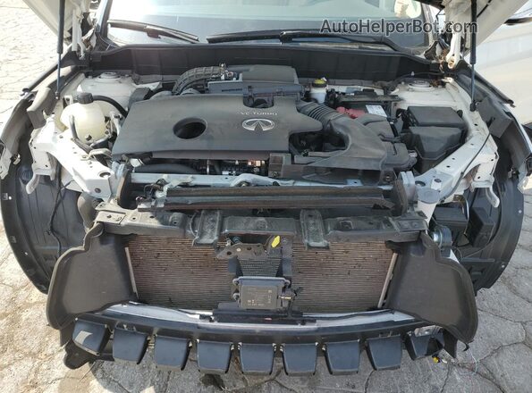 3PCAJ5CA8MF101037 2021 INFINITI QX50 White Вид підкапотного простору