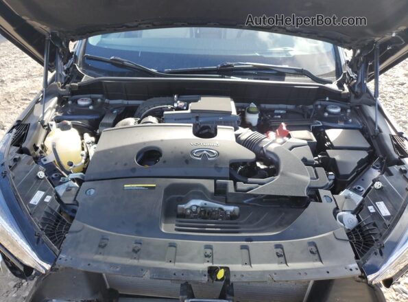 3PCAJ5CB7MF115584 2021 INFINITI QX50 Blue Вид задньої частини салону