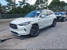 2021 Infiniti Qx50 Autograph White vin: 3PCAJ5DA9MF104530