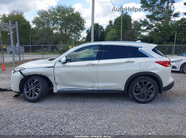 3PCAJ5DA9MF104530 2021 INFINITI QX50 White 360 interior view