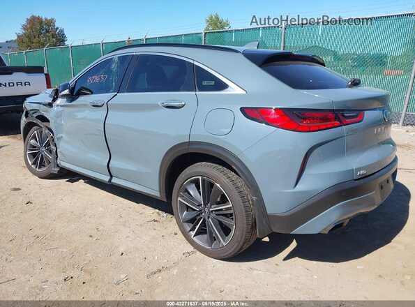 3PCAJ5J33NF114543 2022 INFINITI QX55 Серый Задняя левая четверть