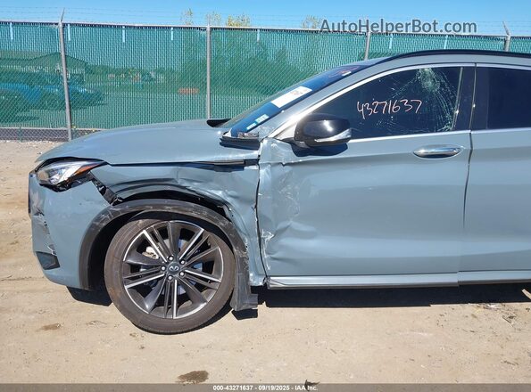 3PCAJ5J33NF114543 2022 INFINITI QX55 Серый Вид спереди