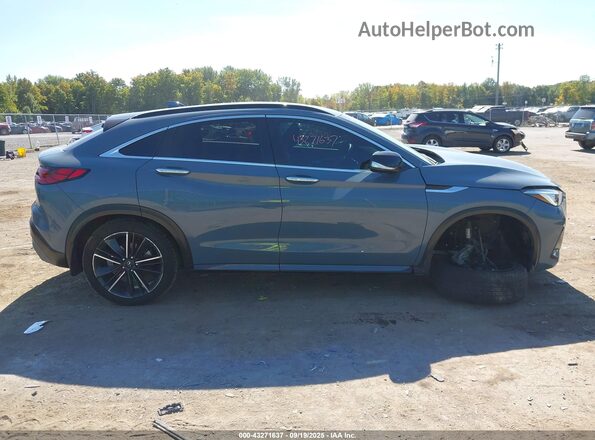 3PCAJ5J33NF114543 2022 INFINITI QX55 Серый Панорамный вид салона 360°