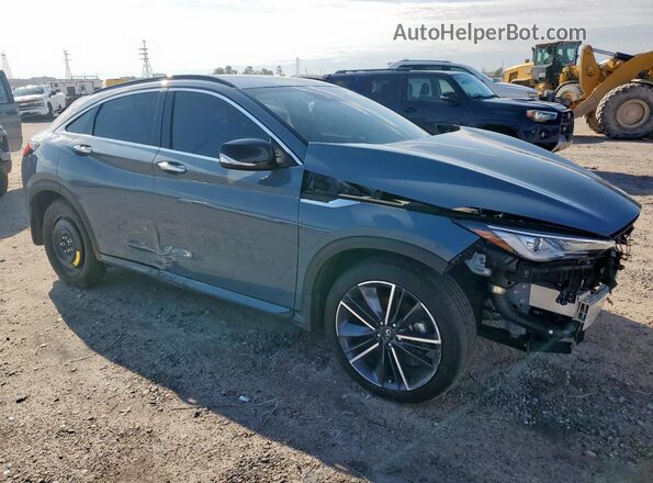 3PCAJ5JR4PF103042 2023 INFINITI QX55 Серый Передняя правая четверть