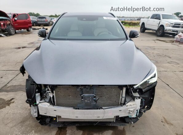 3PCAJ5L38NF104684 2022 INFINITI QX55 Gray Դիմացի տեսք