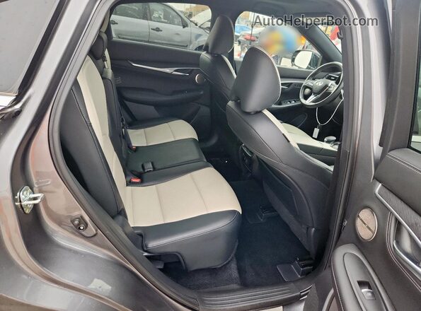 3PCAJ5L38NF104684 2022 INFINITI QX55 Gray Սալոնի հետևի տեսք