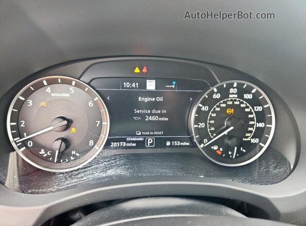 3PCAJ5L38NF104684 2022 INFINITI QX55 Gray Սարքավորումների վահանակի տեսք