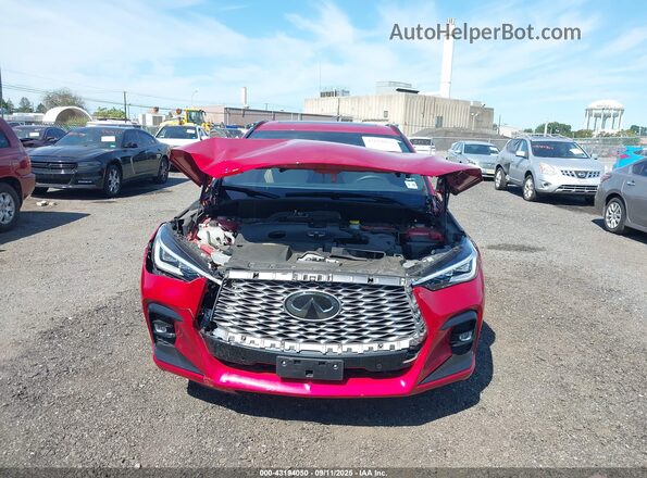 3PCAJ5LRXPF101888 2023 INFINITI QX55 Red Front view