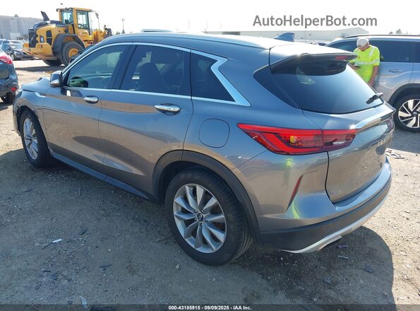 3PCAJ5M12LF100477 2020 INFINITI QX50 Серый Задняя левая четверть
