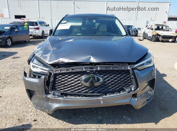 3PCAJ5M12LF100477 2020 INFINITI QX50 Серый Вид щитка приборов