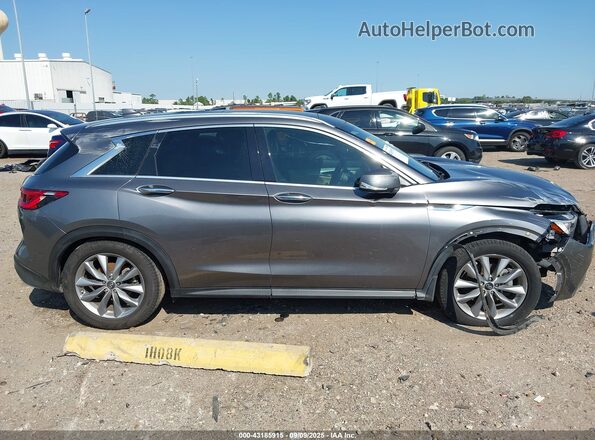 3PCAJ5M12LF100477 2020 INFINITI QX50 Серый Вид задней части салона