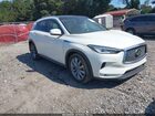 2020 Infiniti Qx50 Luxe White vin: 3PCAJ5M19LF111086