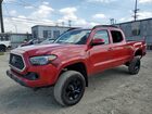2022 Toyota Tacoma Double Cab Red vin: 3TMBZ5DN1NM035345