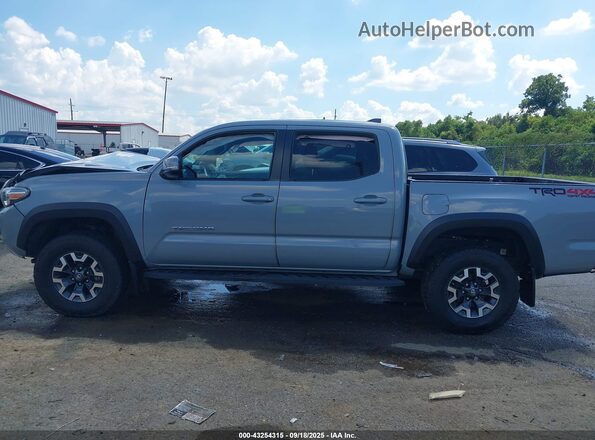 3TMCZ5AN5JM175269 2018 TOYOTA TACOMA Серый Панорамный вид салона 360°