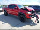 2020 Toyota Tacoma Trd Off-road Red vin: 3TMCZ5AN6LM347358