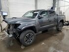 2023 Toyota Tacoma Double Cab Gray vin: 3TMCZ5AN6PM558016