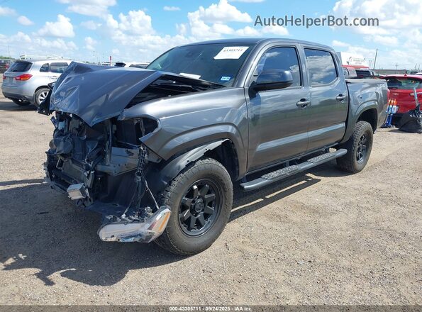 3TYCZ5AN2PT151220 2023 TOYOTA TACOMA Gray წინა მარცხენა ხედი სამი მეოთხედიდან