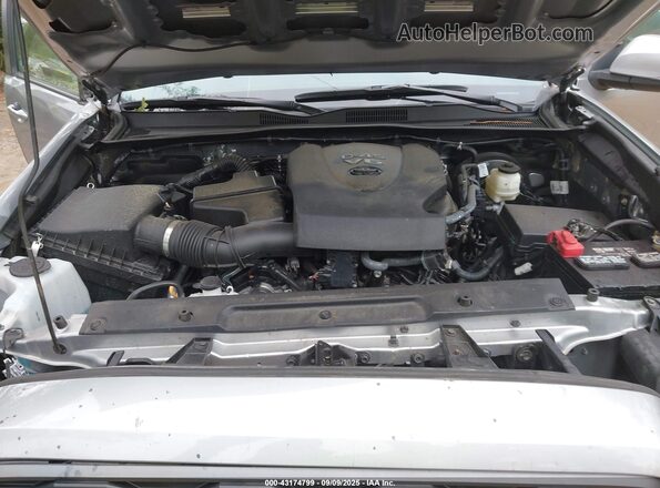 3TYCZ5AN8MT040568 2021 TOYOTA TACOMA Silver Widok z tyłu