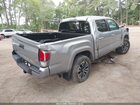 2021 Toyota Tacoma Trd Sport Silver vin: 3TYCZ5AN8MT040568